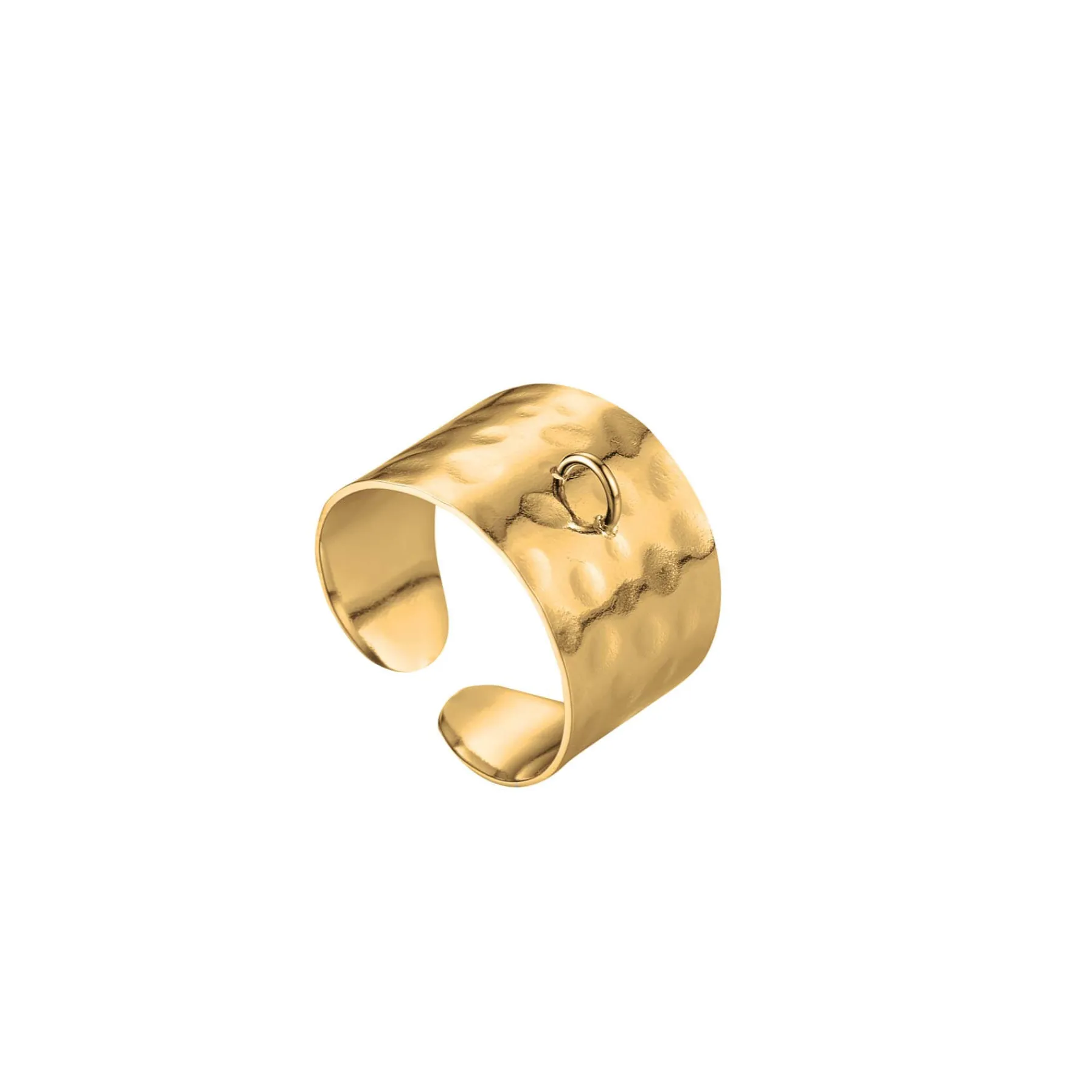 Luzaka Luzacharms<Bague acier dorée or Luza Charms