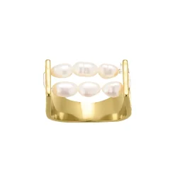Femme Luzaka Bagues<Bague Altéa acier doré or