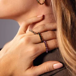Femme Luzaka Bagues<Bague Avenue strass blancs