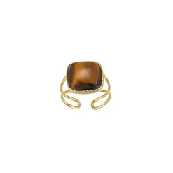 Femme Luzaka Bagues<Bague Cancun Oeil de tigre