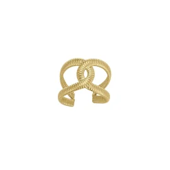 Femme Luzaka Bagues<Bague Dénitsa acier doré or