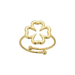 Femme Luzaka Bagues<Bague Evy acier doré or