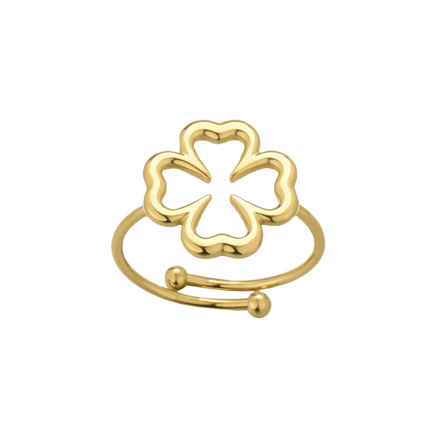 Femme Luzaka Bagues<Bague Evy acier doré or