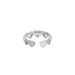 Femme Luzaka Bagues<Bague Forever love acier