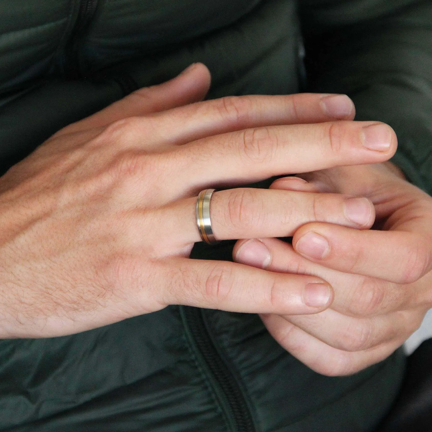 Homme Luzaka Bagues<Bague Homme Enzo acier