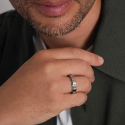 Homme Luzaka Bagues<Bague Homme Téo acier