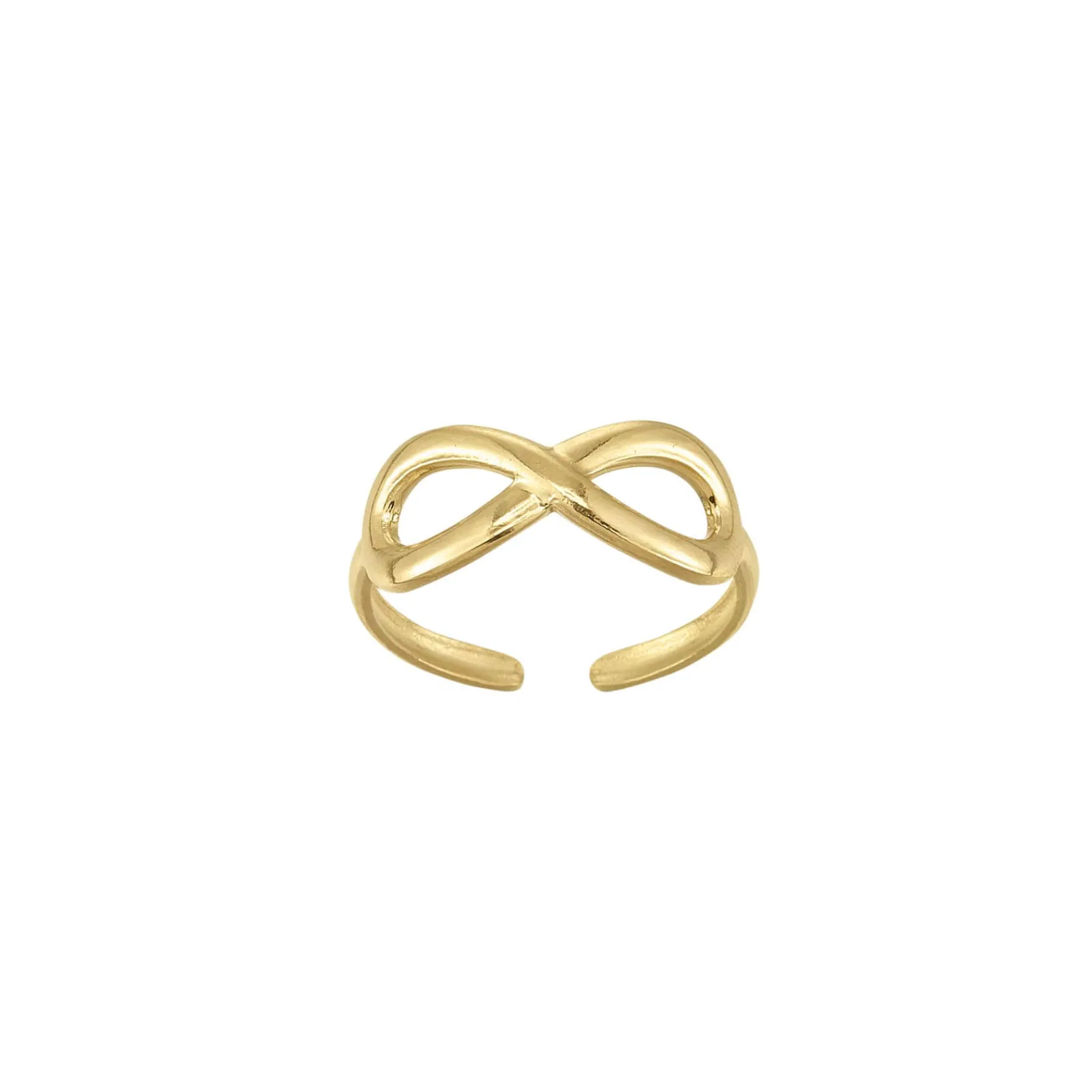 Femme Luzaka Bagues<Bague infini Eve acier doré or