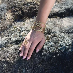 Femme Luzaka Bagues<Bague Irina acier doré or