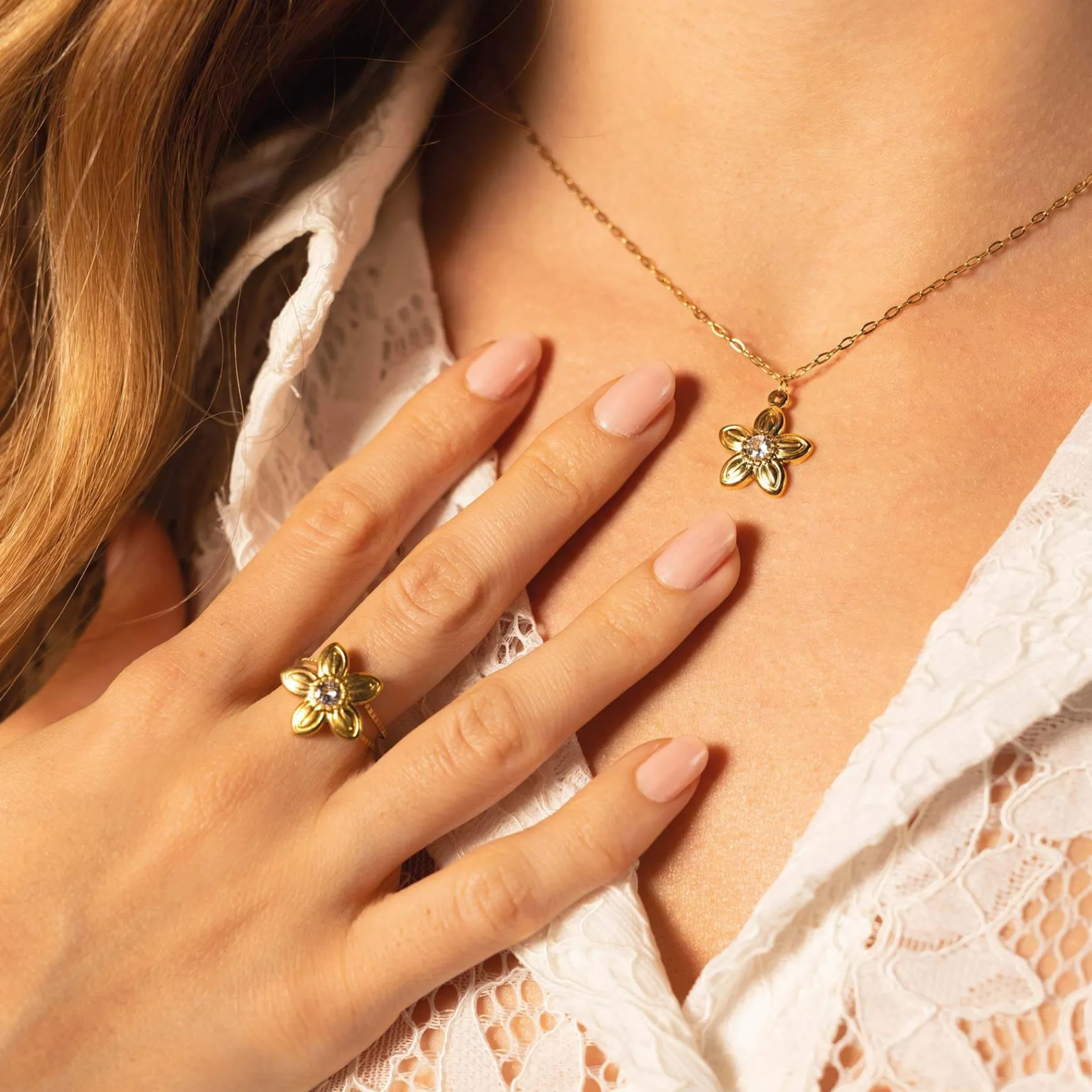 Femme Luzaka Bagues<Bague Javie acier doré or