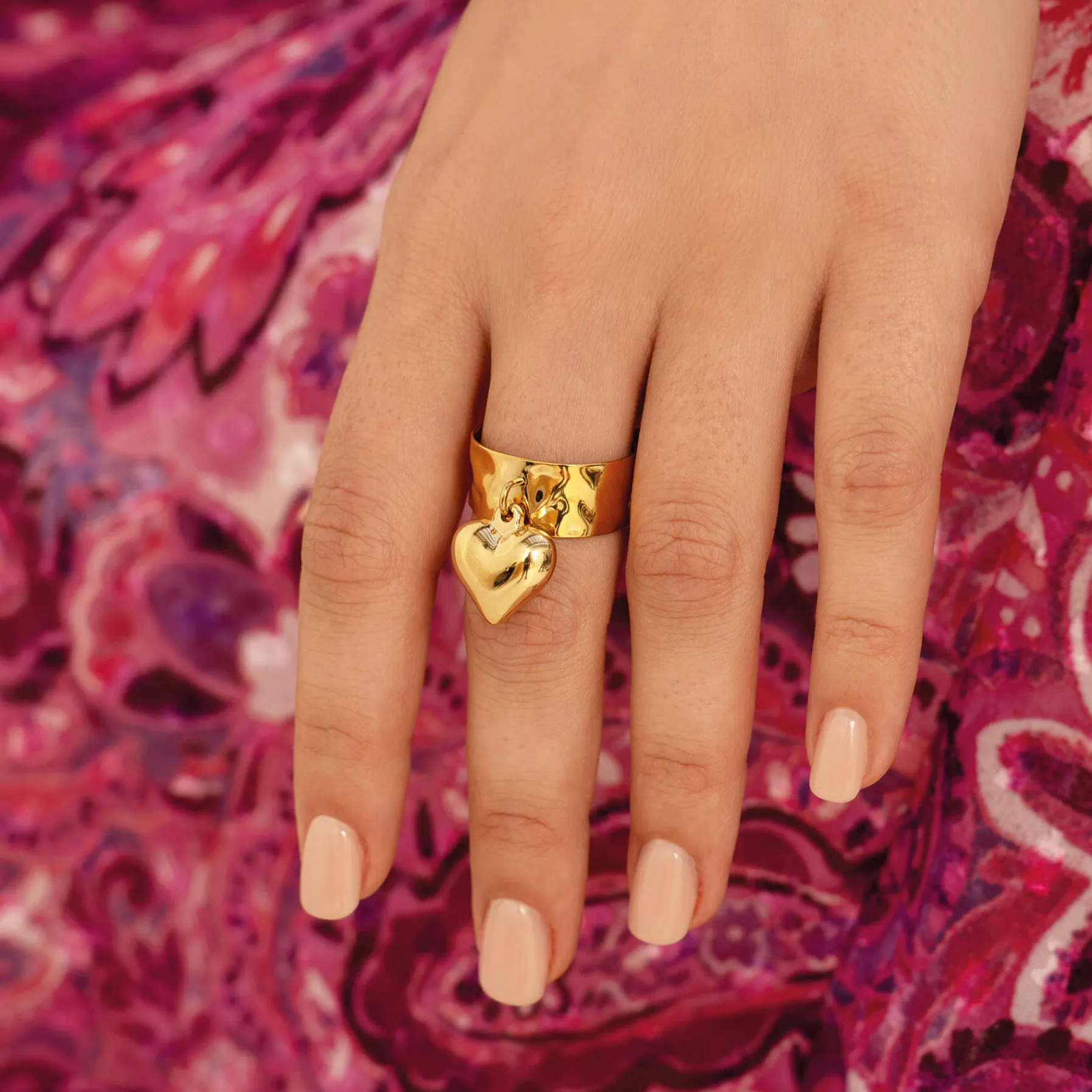 Femme Luzaka Bagues<Bague Kapri acier doré or