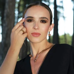 Femme Luzaka Bagues<Bague Kory acier doré or