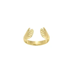 Femme Luzaka Bagues<Bague Mains acier doré or