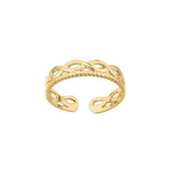 Femme Luzaka Bagues<Bague multi Infini acier doré or