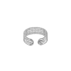 Femme Luzaka Bagues<Bague Perline acier