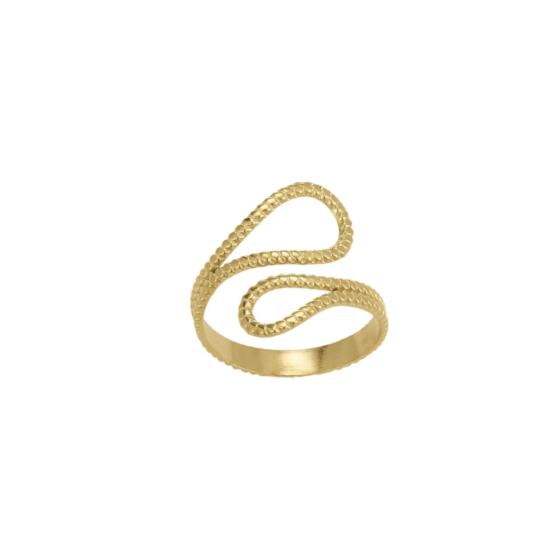 Femme Luzaka Bagues<Bague Sally acier doré or