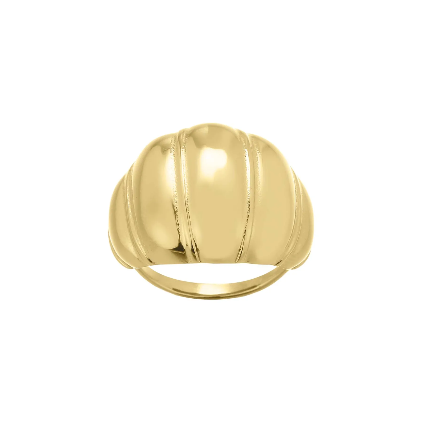 Femme Luzaka Bagues<Bague Sofie acier doré or