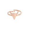 Femme Luzaka Bagues<Bague Taureau acier rose