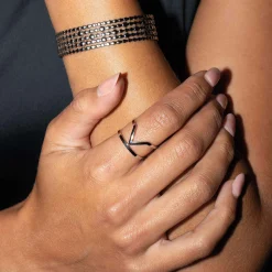 Femme Luzaka Bagues<Bague V acier