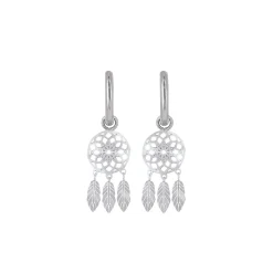 Femme Luzaka Boucles<Boucles Attrape rêves acier