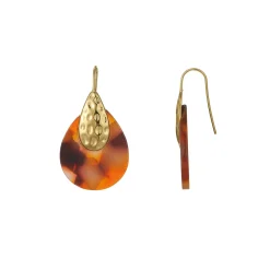 Femme Luzaka Boucles<Boucles Automne rouges acier doré or