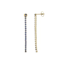 Femme Luzaka Boucles<Boucles Avenue strass bleus