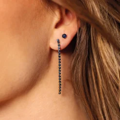 Femme Luzaka Boucles<Boucles Avenue strass bleus