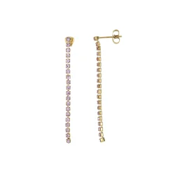 Femme Luzaka Boucles<Boucles Avenue strass violets