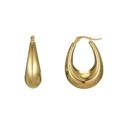 Femme Luzaka Boucles<Boucles Capri acier doré or