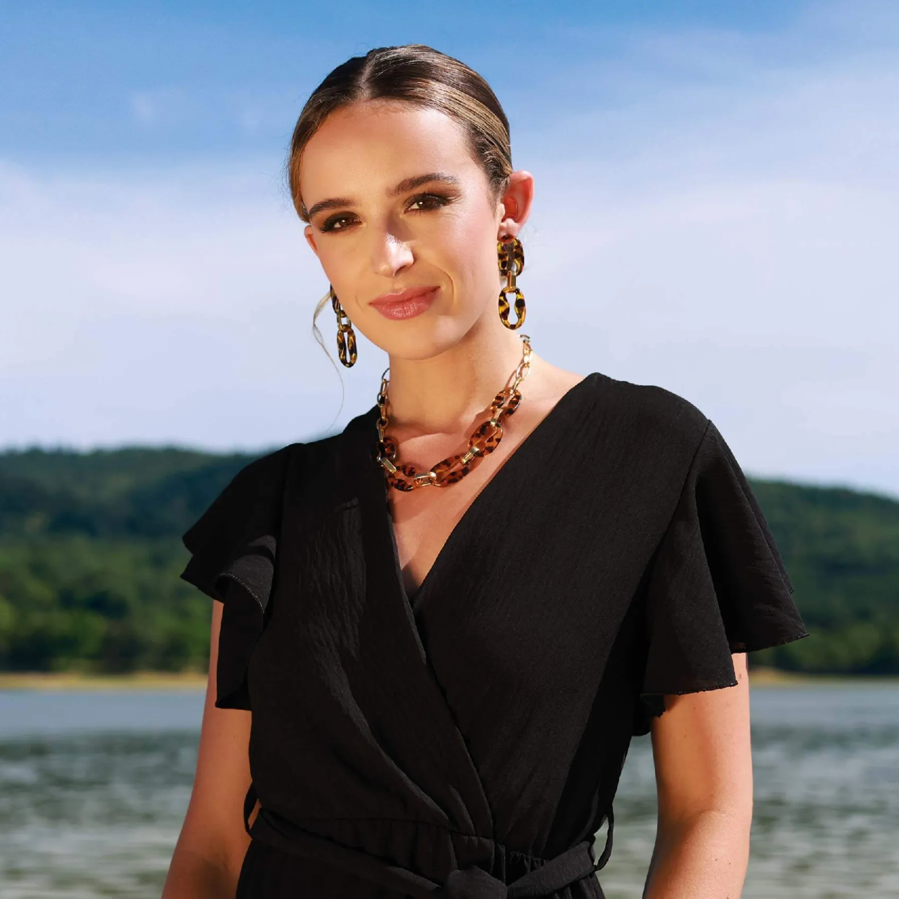 Femme Luzaka Boucles<Boucles Charlotte acier doré or
