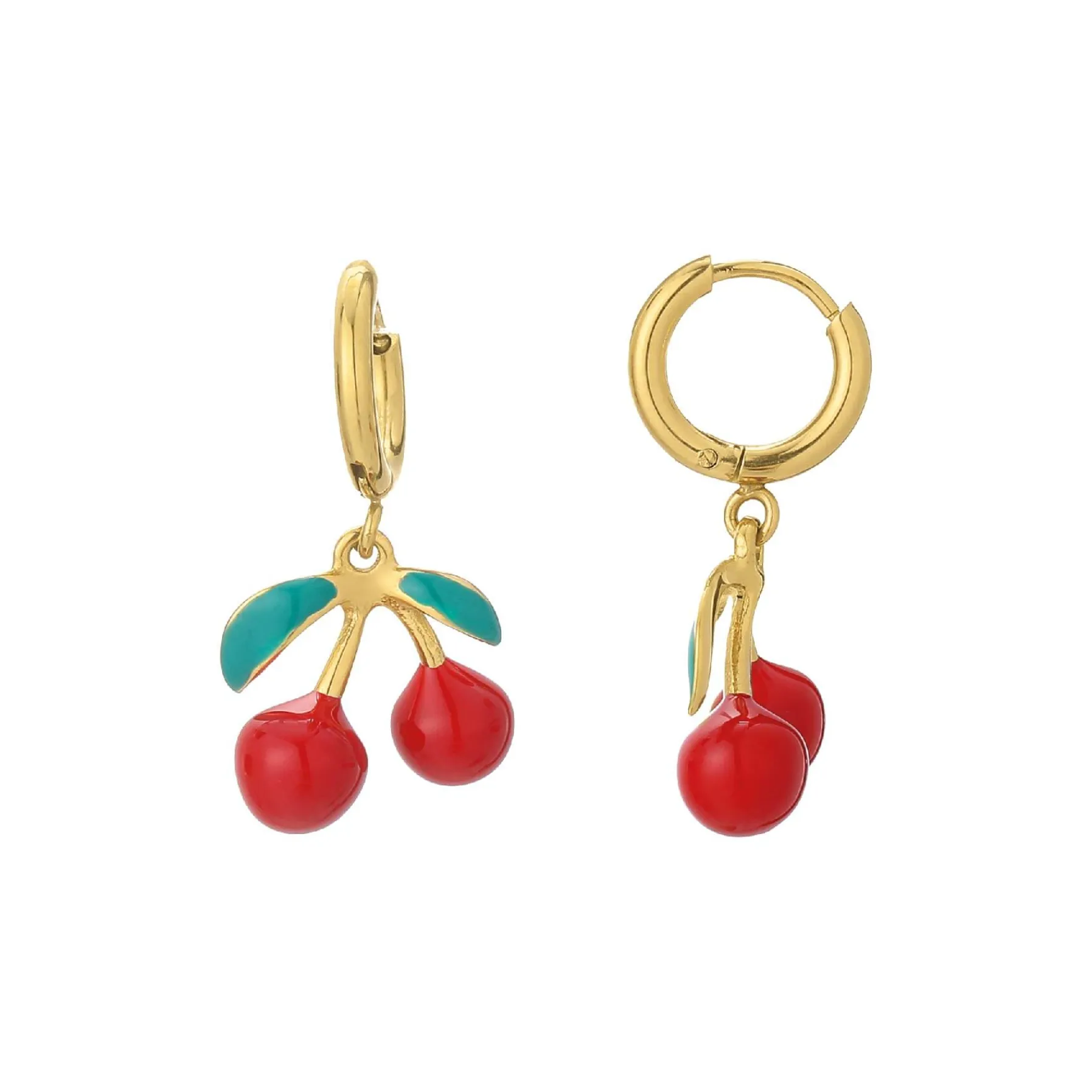 Femme Luzaka Boucles<Boucles Cherry acier doré or