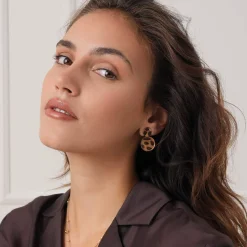 Femme Luzaka Boucles<Boucles clip Sam acier doré or