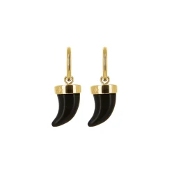 Femme Luzaka Boucles<Boucles Corne acier doré or