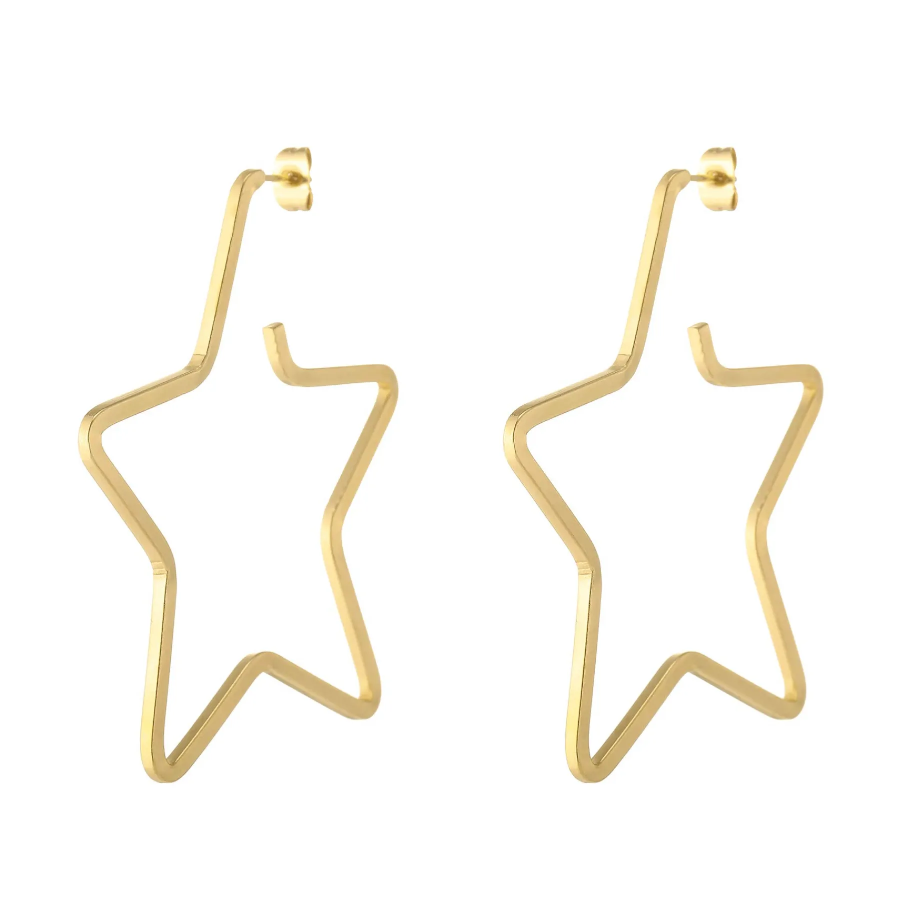 Femme Luzaka Boucles<Boucles créoles étoiles Véra