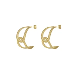 Femme Luzaka Boucles<Boucles Dénitsa acier doré or