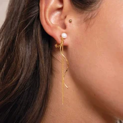 Femme Luzaka Boucles<Boucles d'oreille clip Méline doré or