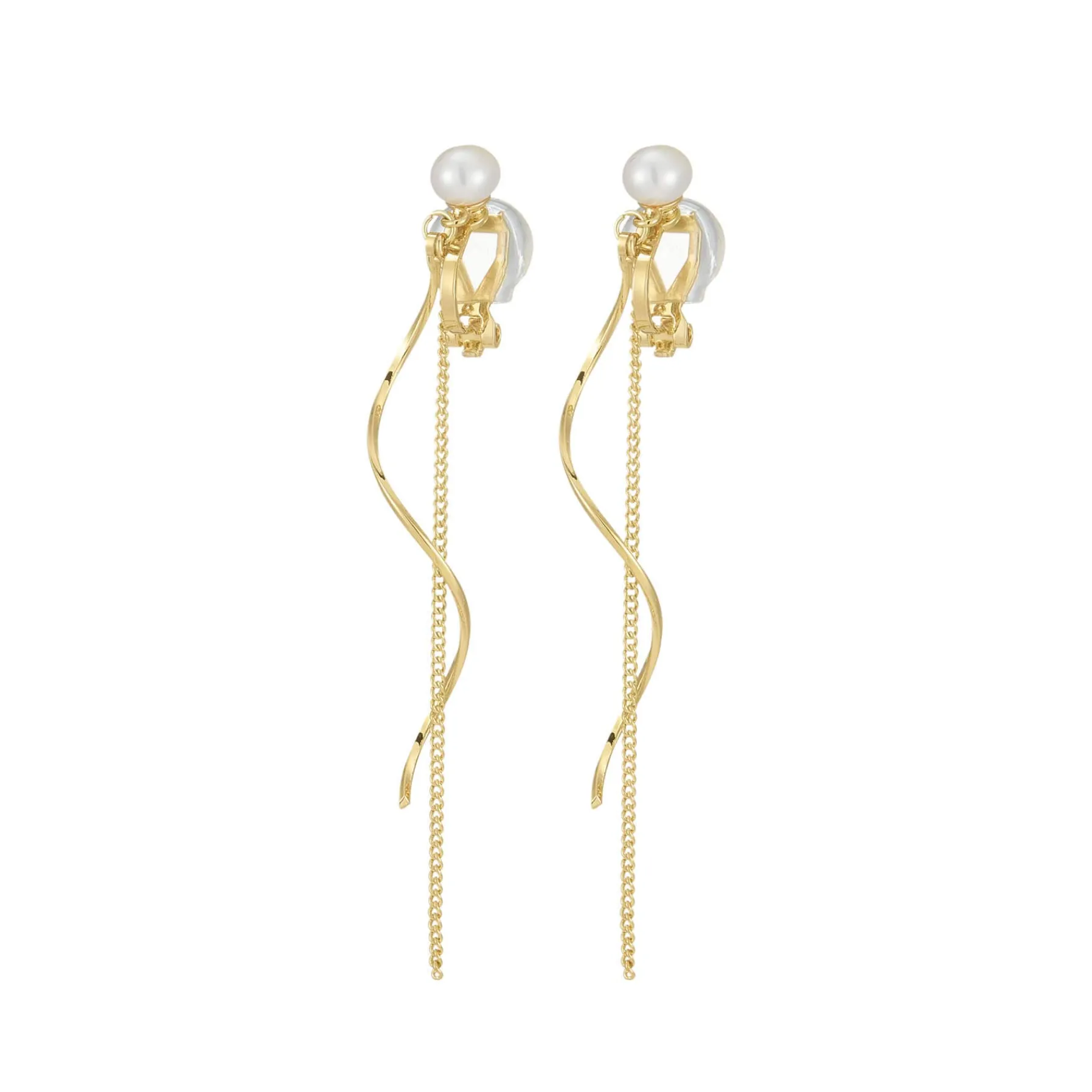 Femme Luzaka Boucles<Boucles d'oreille clip Méline doré or