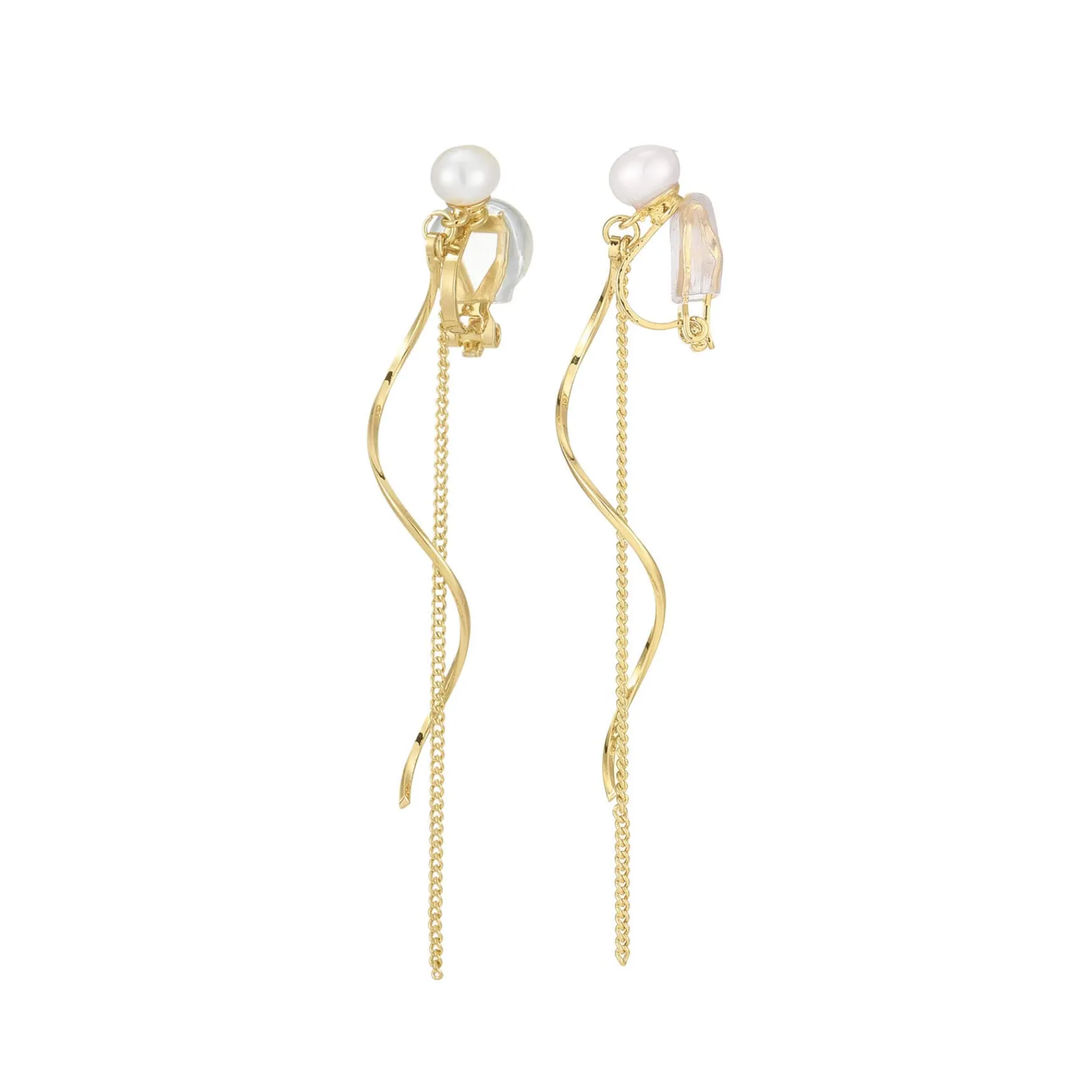 Femme Luzaka Boucles<Boucles d'oreille clip Méline doré or