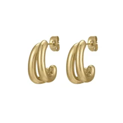 Femme Luzaka Boucles<Boucles Doriane acier doré or