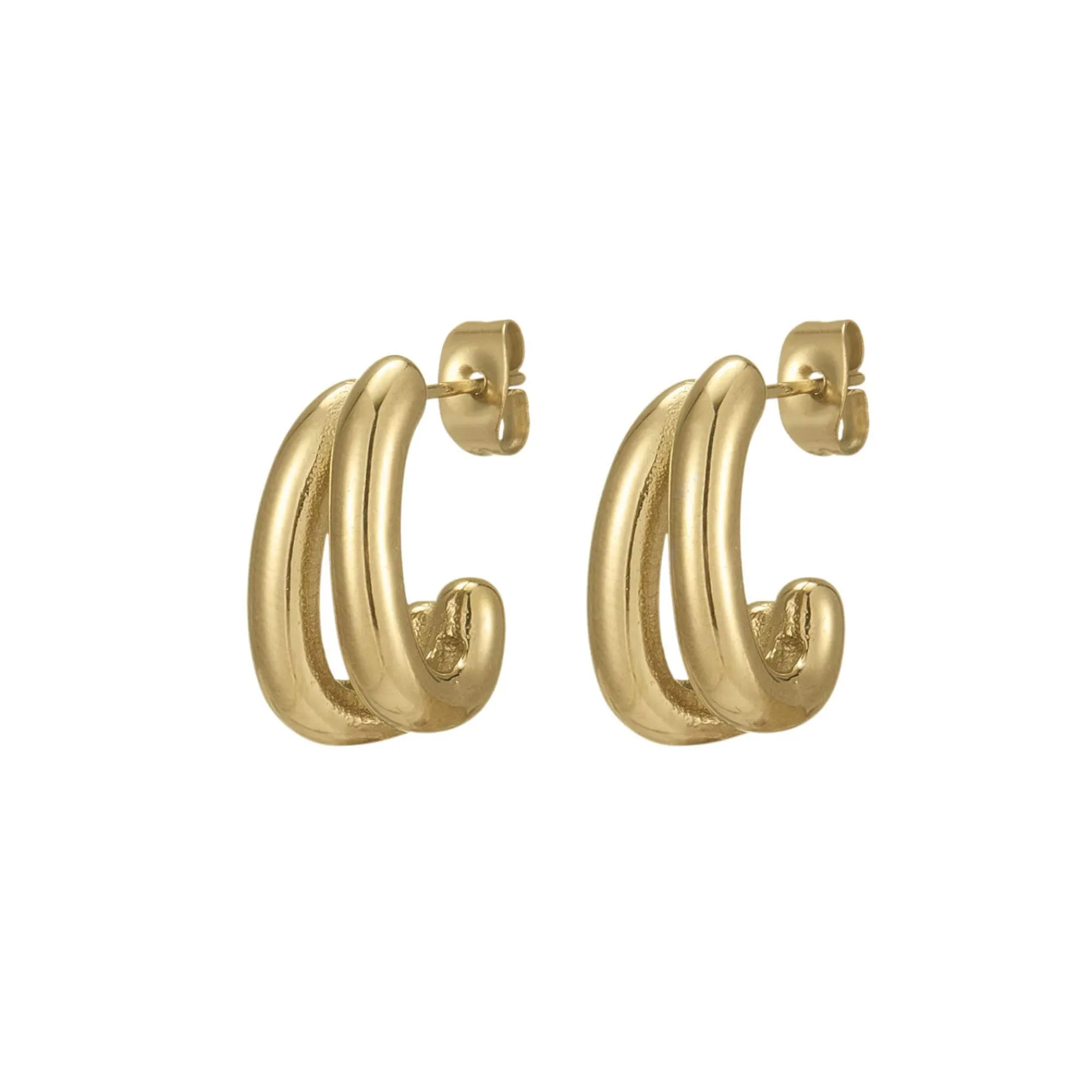 Femme Luzaka Boucles<Boucles Doriane acier doré or