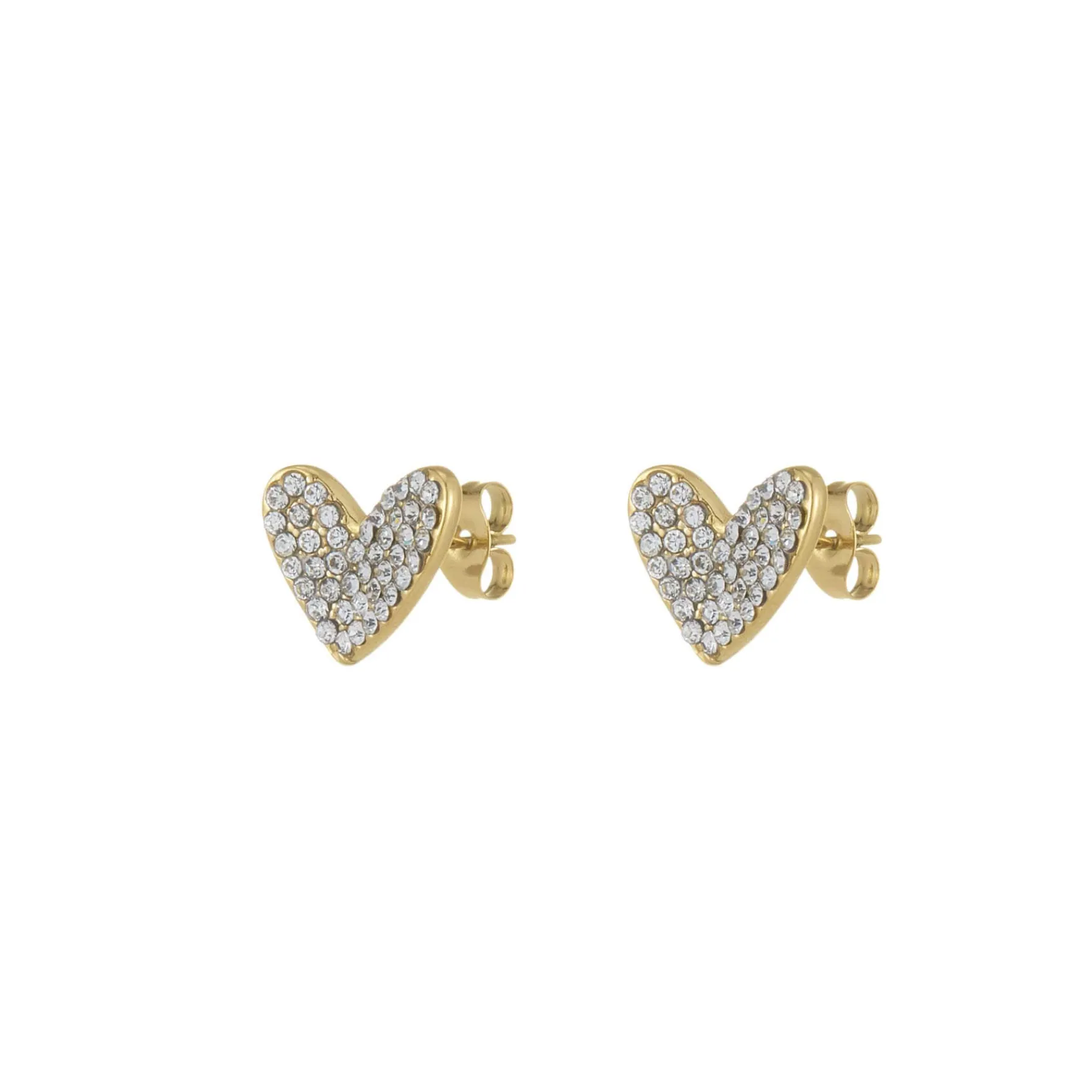 Femme Luzaka Boucles<Boucles Emmy acier doré or strass