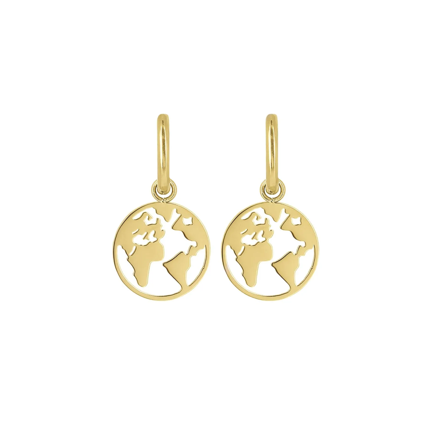 Femme Luzaka Boucles<Boucles Globe acier doré or