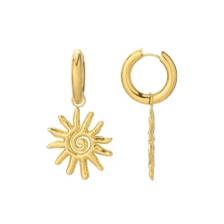 Femme Luzaka Boucles<Boucles Helios acier doré or