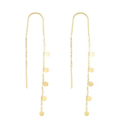 Femme Luzaka Boucles<Boucles Infinity acier doré or