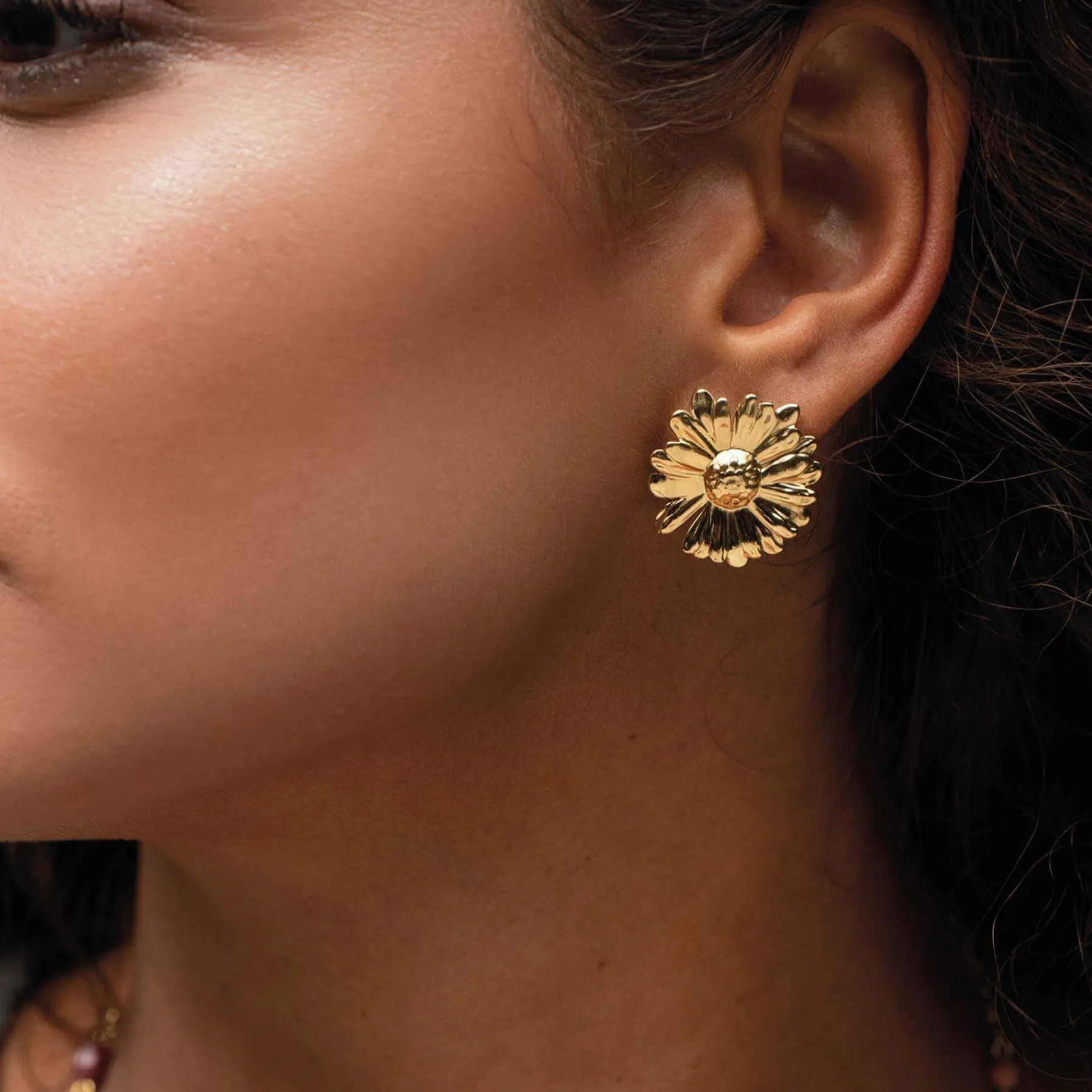 Femme Luzaka Boucles<Boucles Ingrid acier doré or