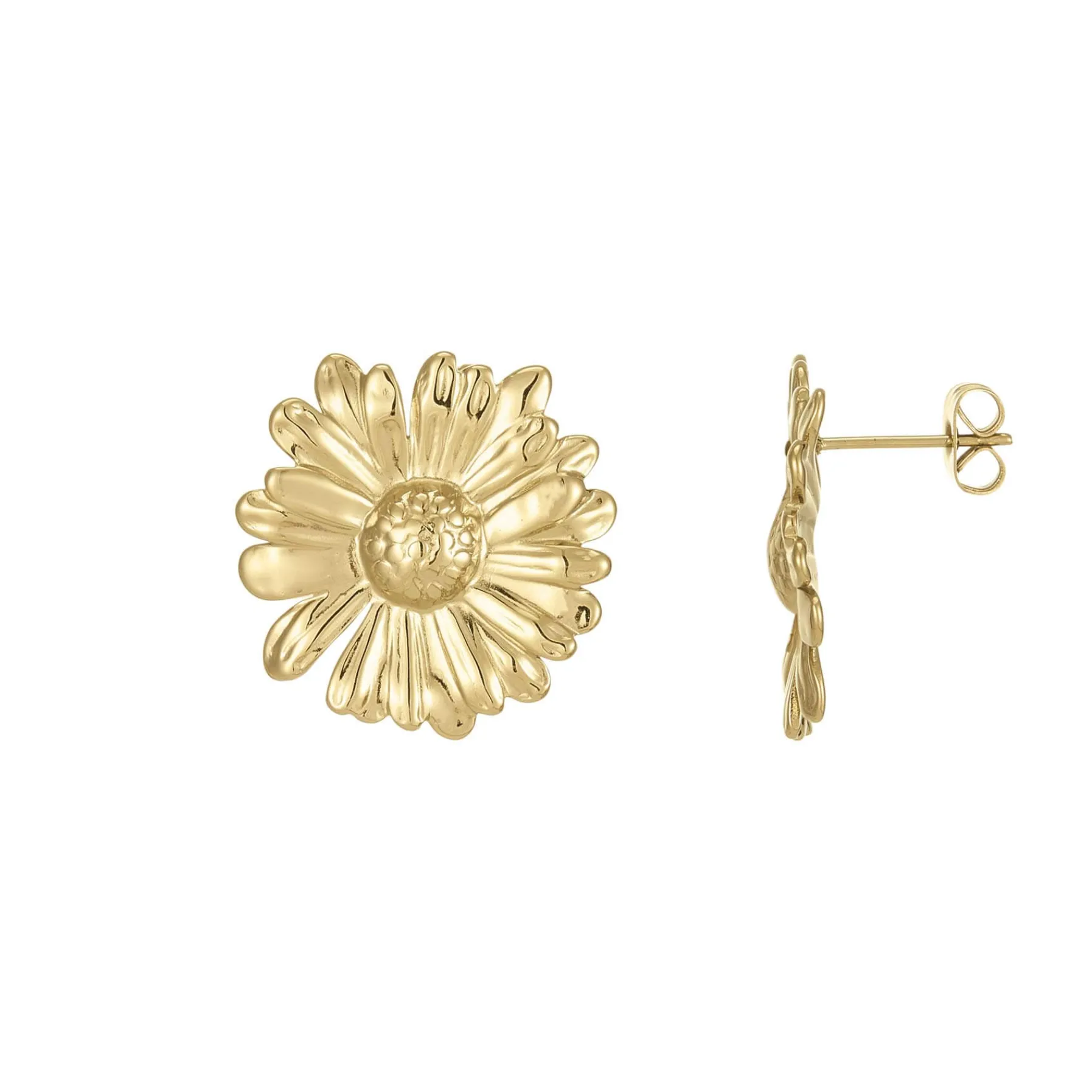 Femme Luzaka Boucles<Boucles Ingrid acier doré or