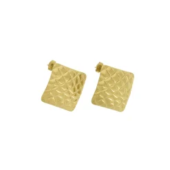 Femme Luzaka Boucles<Boucles Izzy carré acier doré or