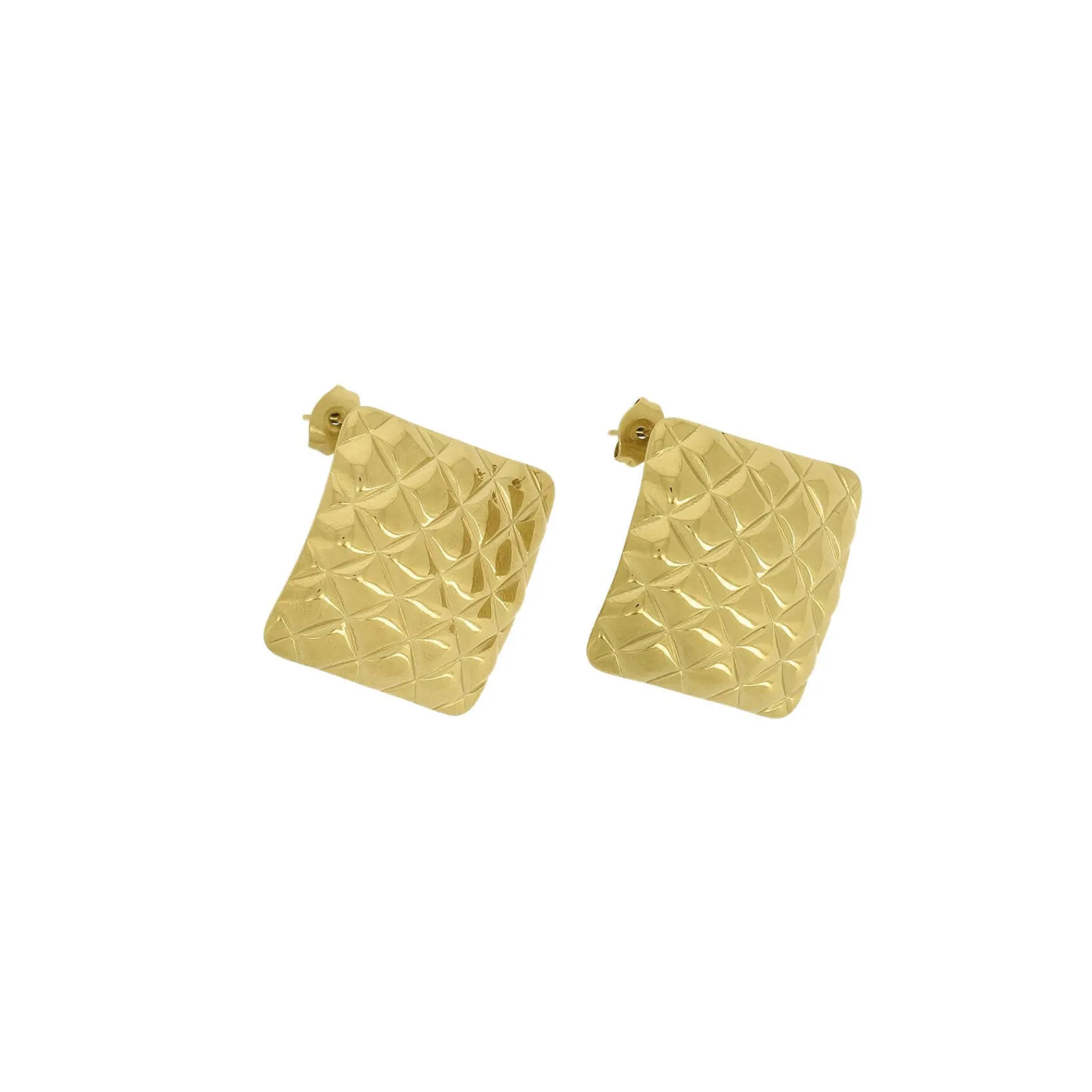 Femme Luzaka Boucles<Boucles Izzy carré acier doré or