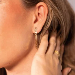 Femme Luzaka Boucles<Boucles Joan acier doré or
