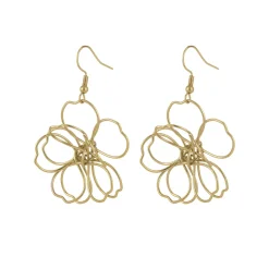 Femme Luzaka Boucles<Boucles Julia acier doré or