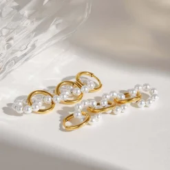Femme Luzaka Boucles<Boucles Lalita acier doré or